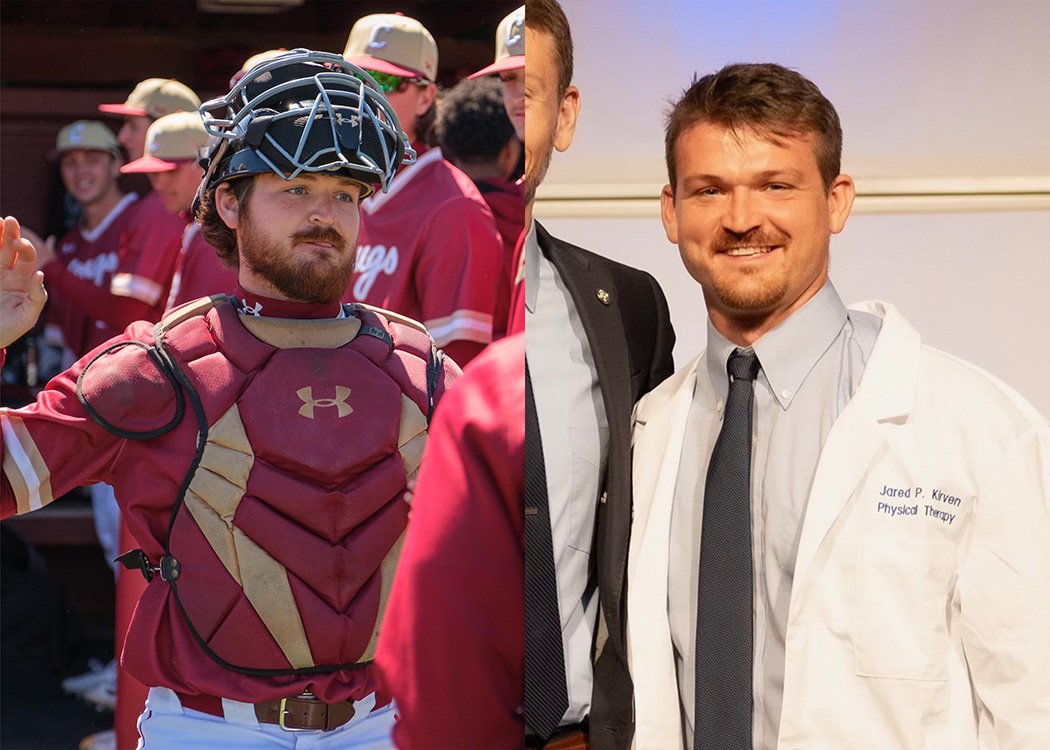 Jared Kirven coaching or in an athletic environment